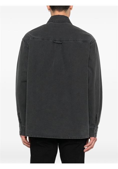 giacca camicia parrish uomo grigia CARHARTT WIP | I0364853IY.06